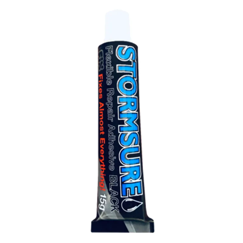 Stormsure Flexible Repair Adhesive 15g Tube Black